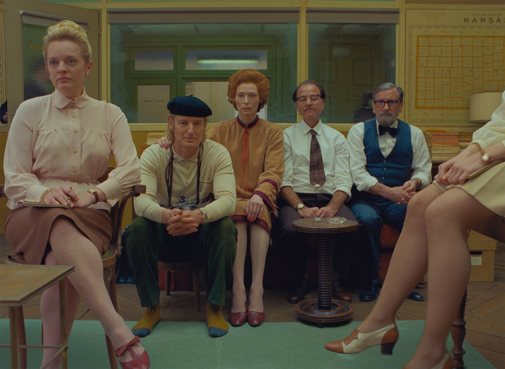 „Kurier Francuski z Liberty, Kansas Evening Sun”, reż. Wes Anderson,