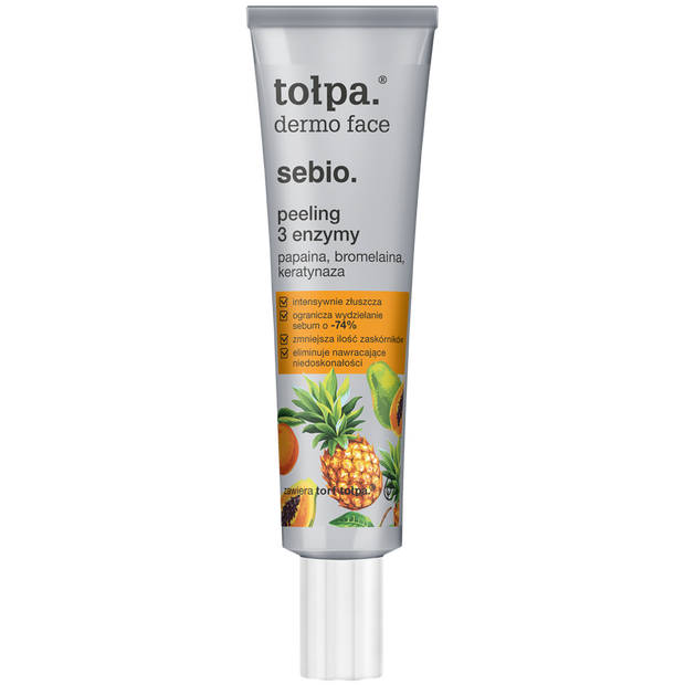 Peeling enzymatyczny Dermo Face Sebio, Tołpa, 34,99 zł (cena promocyjna 24,49 zł)