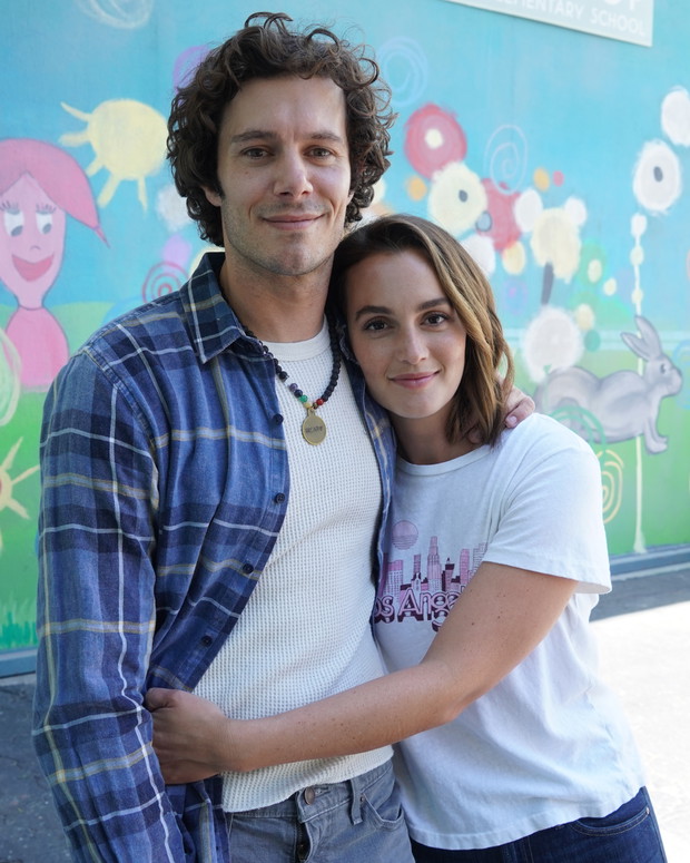 Leighton Meester i Adam Brody
