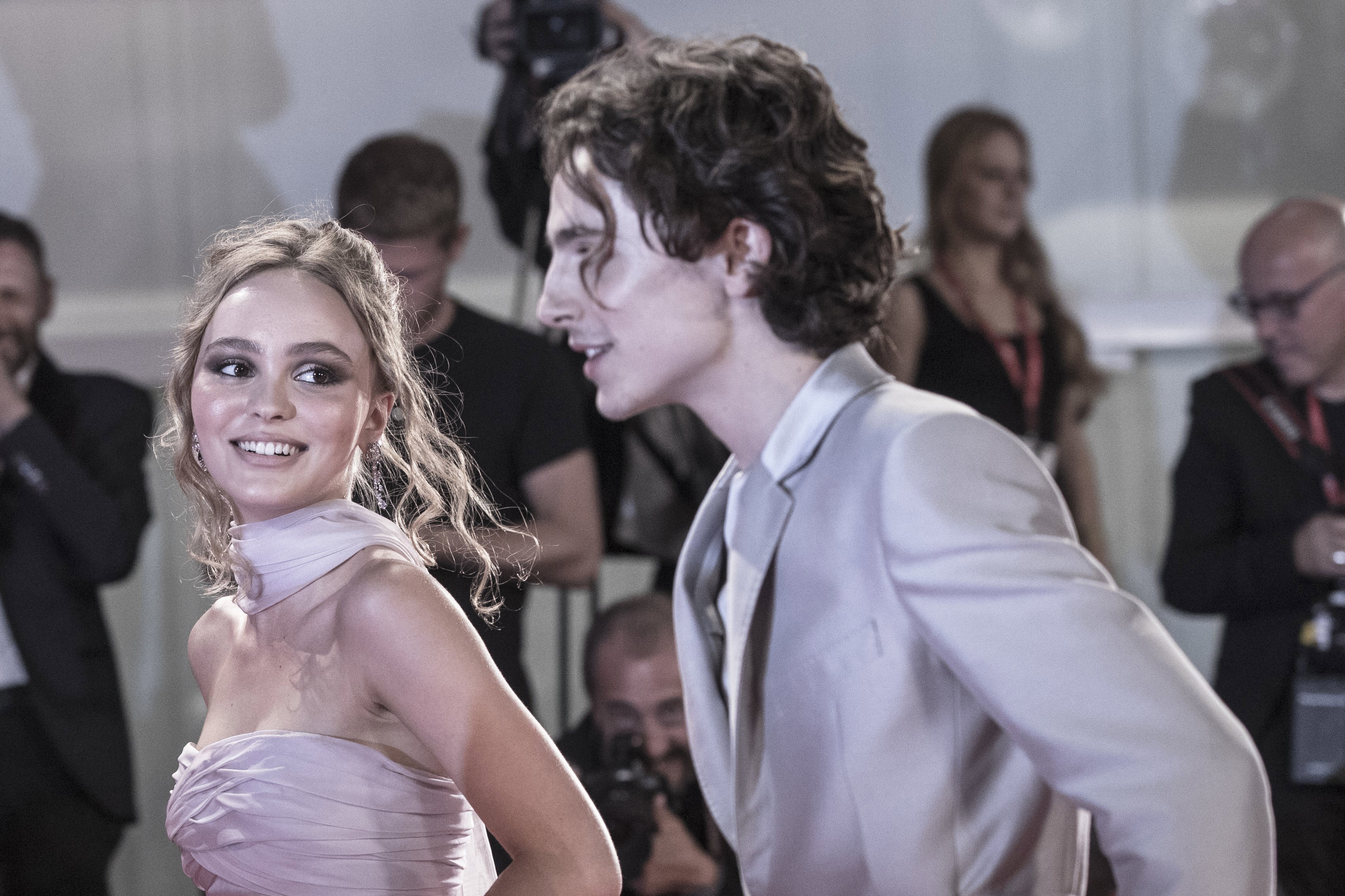 Timothee Chalamet i Lily-Rose Depp