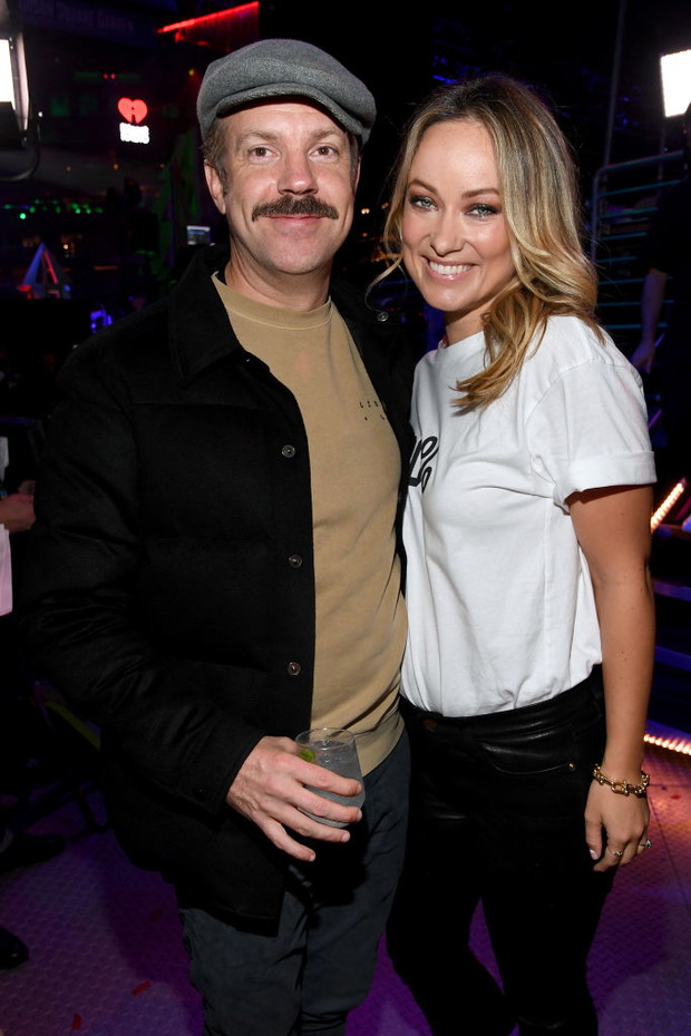 Jason Sudeikis z byłą (wieloletnią) partnerką Olivią Wilde.