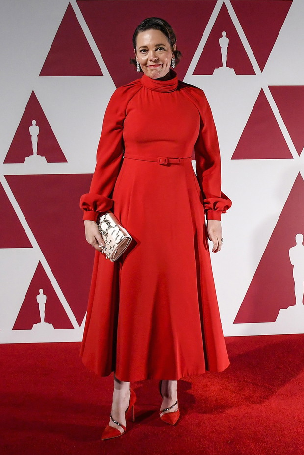 Oscary 2021 stylizacje gwiazd: Olivia Comeman