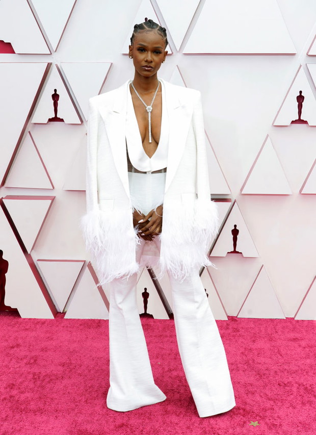 Oscary 2021 – stylizacje gwiazd: Tiara Thomas