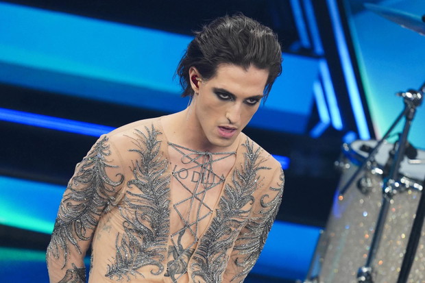 Damiano David z Måneskin.