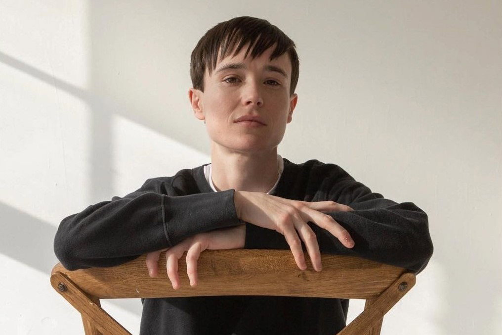 Elliot Page pokazał swoje zdjęcie bez koszulki