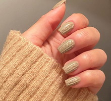 Sweterek na paznokciach, czyli jesienno-zimowe inspiracje na manicure