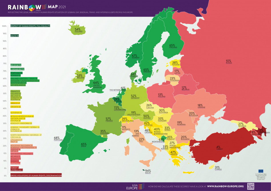 Polska kolejny raz okazuje się być najbardziej homofobicznym krajem w Unii Europejskiej