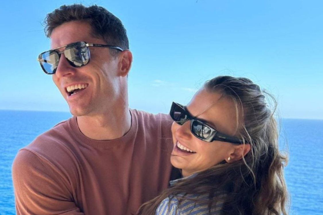 Anna i Robert Lewandowscy
