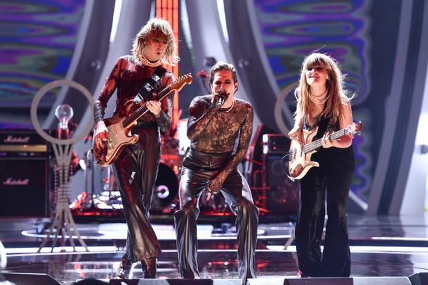 Maneskin na Polsat SuperHit Festiwal w Sopocie.