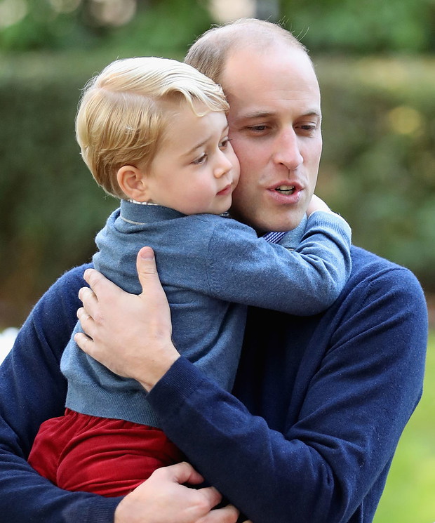 Książę George i książę William