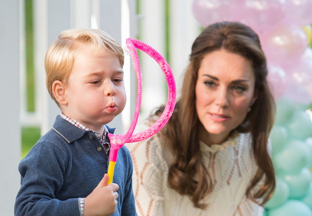 Książę George i księżna Kate