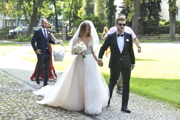 Ślub Joanny Opozdy i Antoniego Królikowskiego