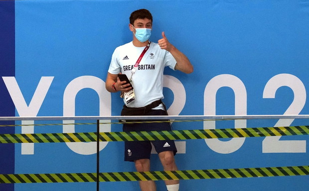 Tom Daley na Igrzyskach Olimpijskich 2020 w Tokio