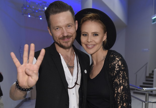 Wojciech Mazolewski i Maja Sablewska