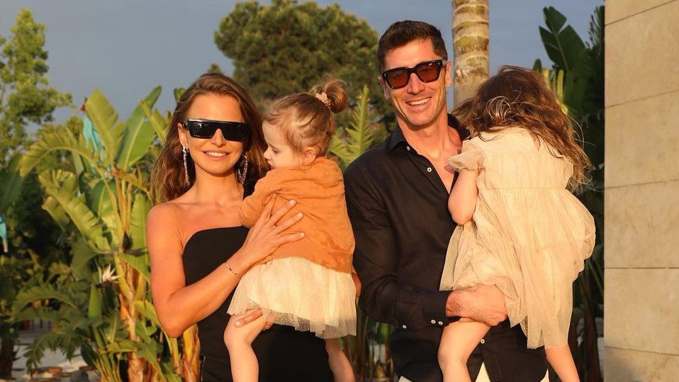 Anna i Robert Lewandowscy