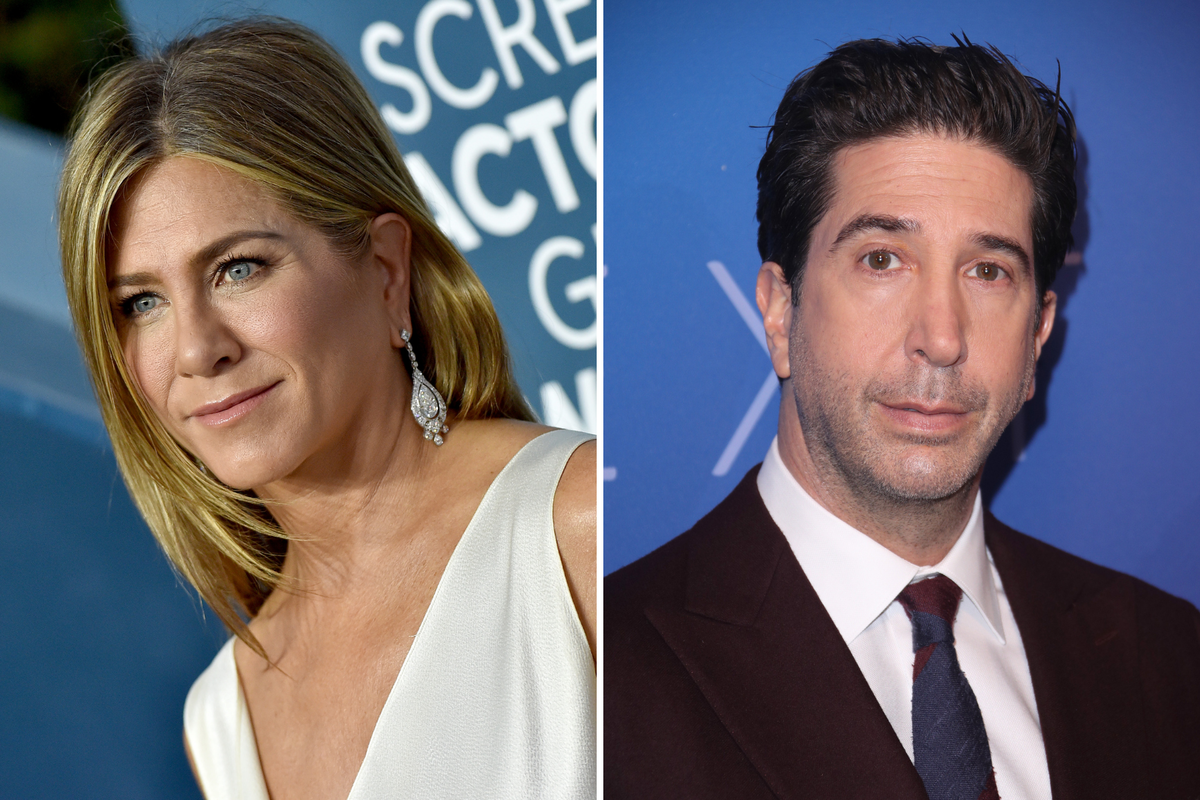 Jennifer Aniston i David Schwimmer spotykają się w prawdziwym życiu!
