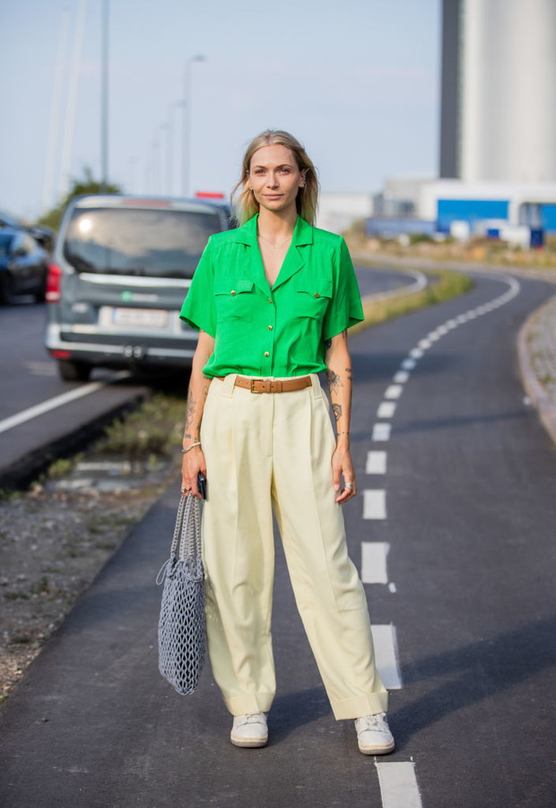 Moda uliczna na Copenhagen Fashion Week wiosna-lato 2022