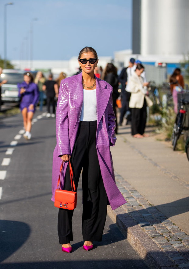 Moda uliczna na Copenhagen Fashion Week wiosna-lato 2022