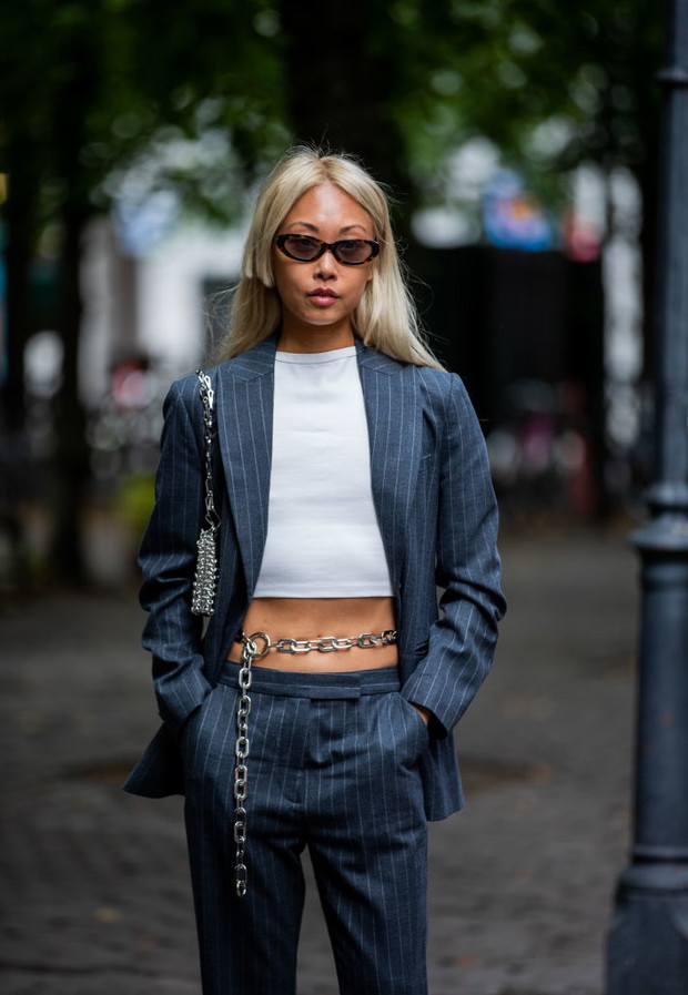 Moda uliczna na Copenhagen Fashion Week wiosna-lato 2022