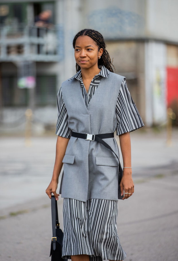 Moda uliczna na Copenhagen Fashion Week wiosna-lato 2022
