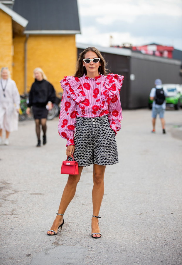 Moda uliczna na Copenhagen Fashion Week wiosna-lato 2022