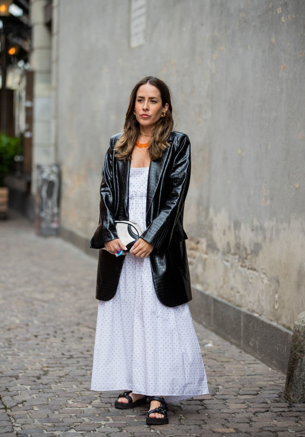 Moda uliczna na Copenhagen Fashion Week wiosna-lato 2022