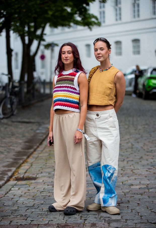 Moda uliczna na Copenhagen Fashion Week wiosna-lato 2022