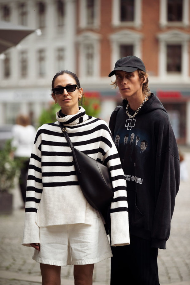 Moda uliczna na Copenhagen Fashion Week wiosna-lato 2022