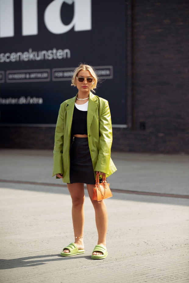 Moda uliczna na Copenhagen Fashion Week wiosna-lato 2022