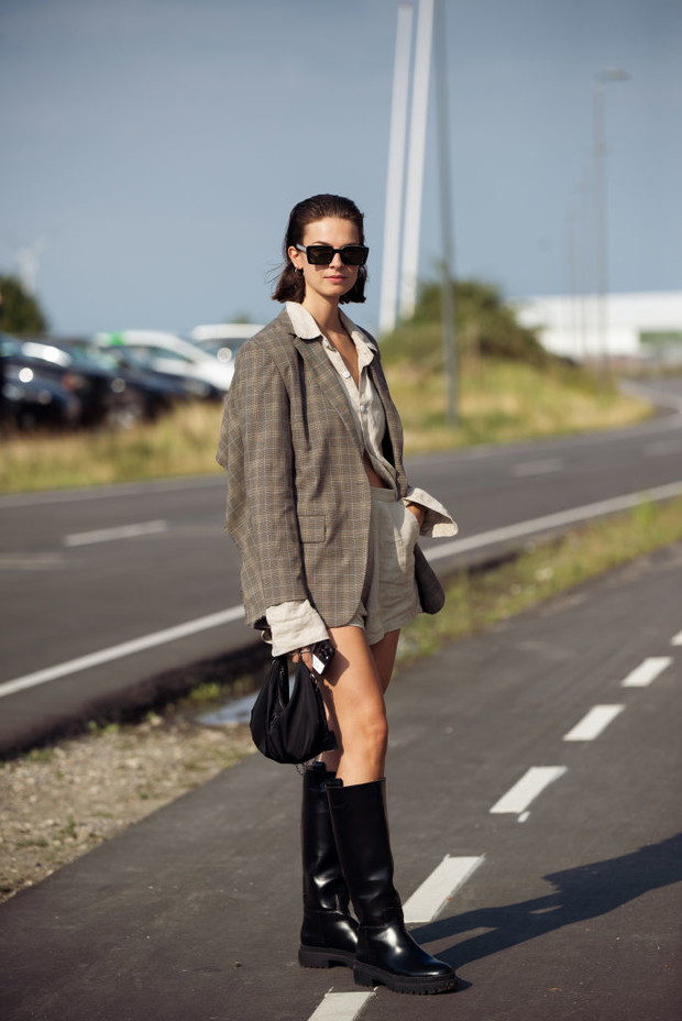 Moda uliczna na Copenhagen Fashion Week wiosna-lato 2022