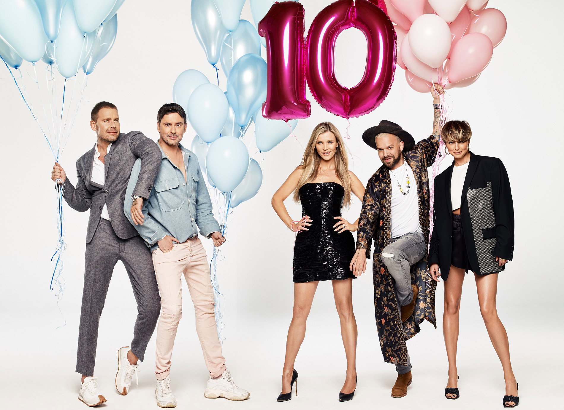 Top Model 10: jurorzy, jurorki i prowadzący programu