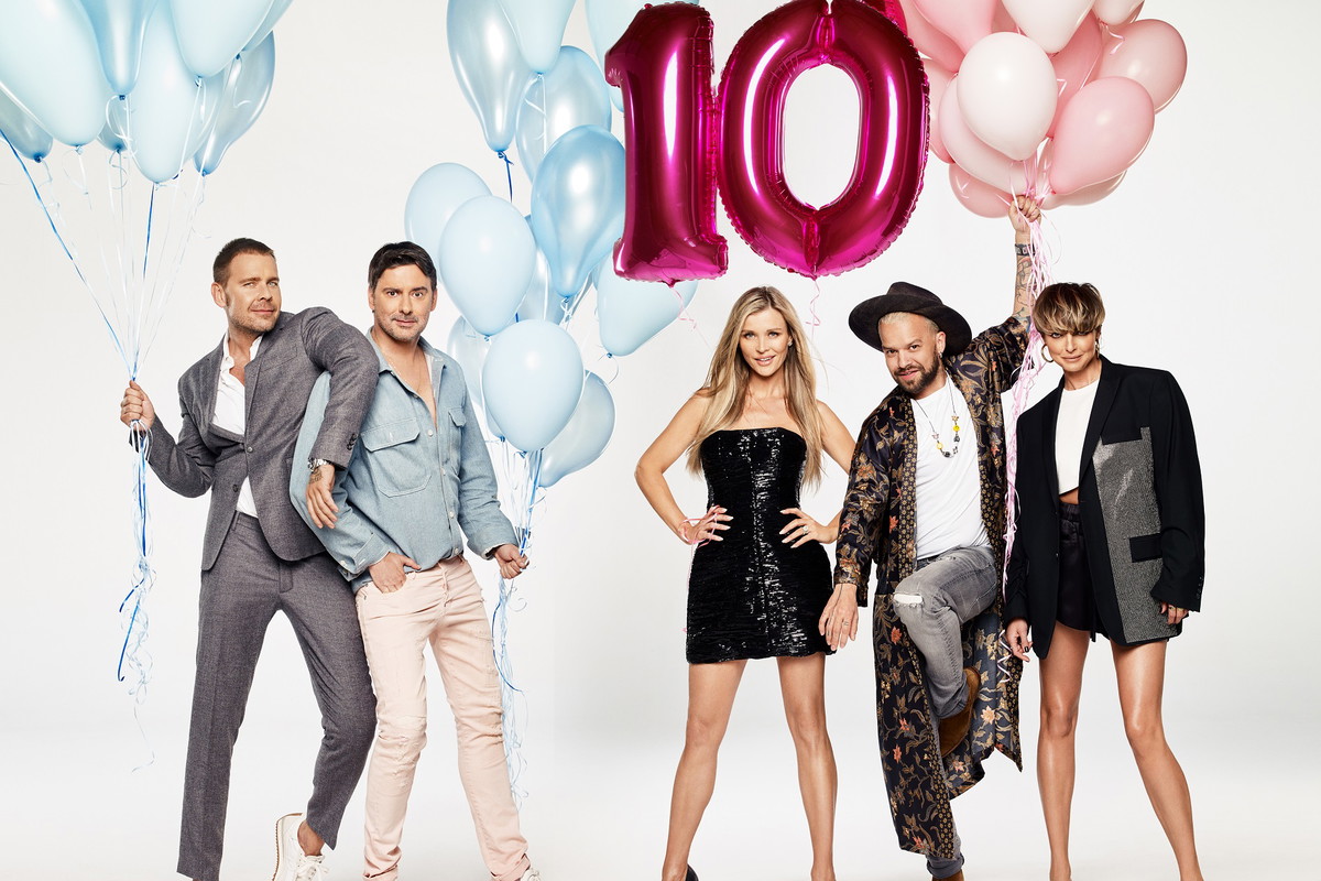 Top Model 10: jurorzy, jurorki i prowadzący programu