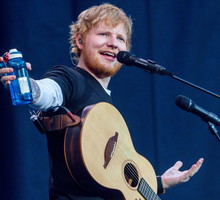 Ed Sheeran Concert At Wanda Metropolitano In Madrid