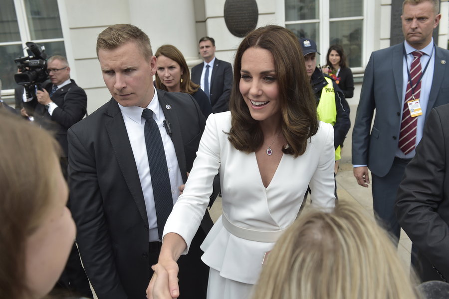 William i Kate w Polsce