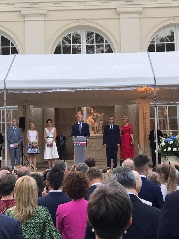 Kate Middleton w sukience Gosi Baczyńskiej