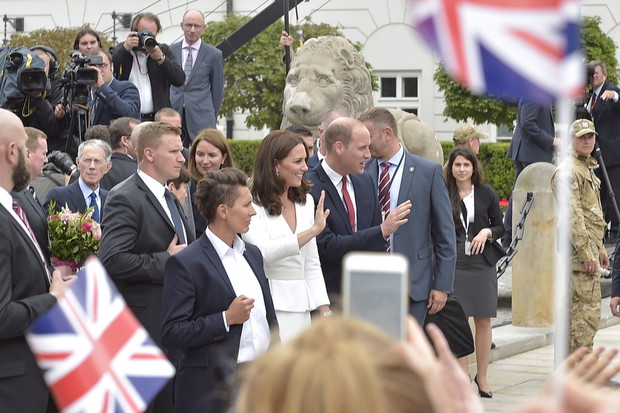 William i Kate w Polsce
