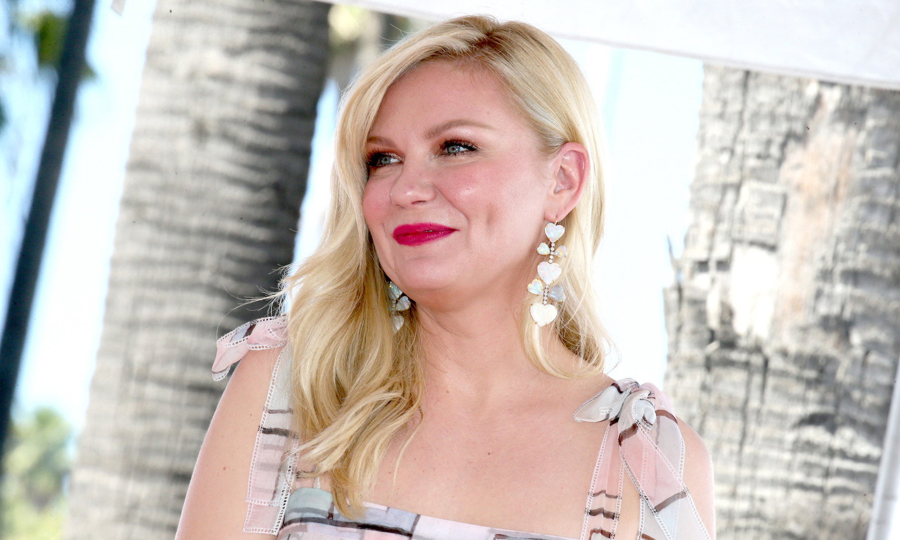 Kirsten Dunst Honored With A Star On The Hollywood Walk Of Fame