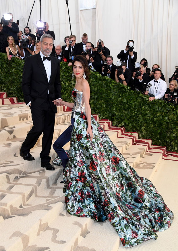 Met Gala 2018: George i Amal Clooney