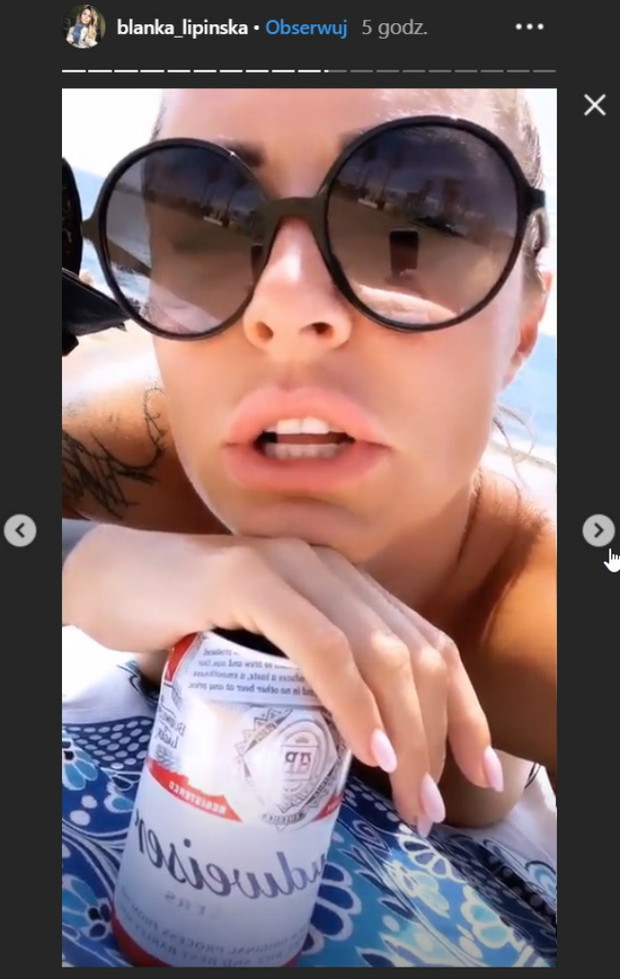 Blanka Lipińska pokazała nagie zdjęcia z plaży nudystów