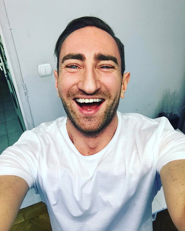 Selfie Łukasza Jakóbiaka