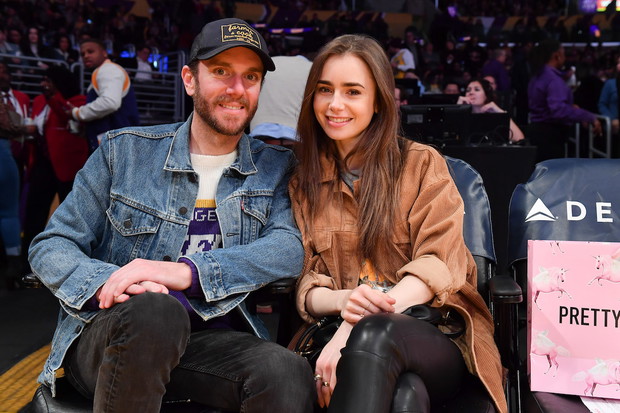 Lily Collins i Charlie McDowell.