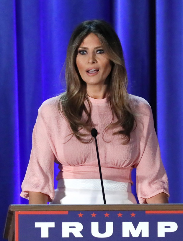 Melania Trump - pierwsza naga dama Ameryki