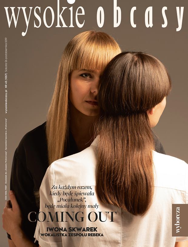 Coming out Iwony Skwarek z zespołu Rebeka