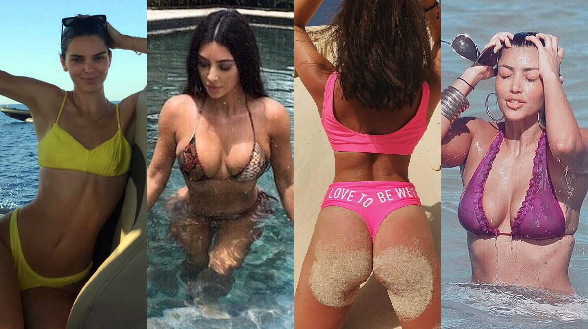 Bikini w stylu gwiazd