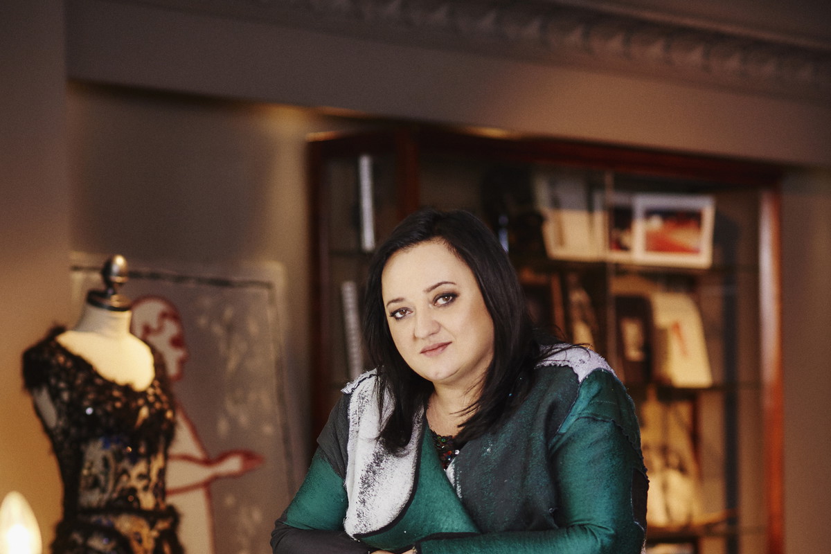 Gosia Baczyńska w "Gali"