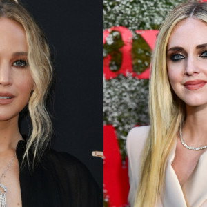 Jennifer Lawrence i Chiara Ferragni założyły takie same sukienki od polskiej projektantki. Kto wygląda lepiej?