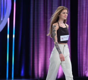 Weronika Zoń na castingu do Top Model 10