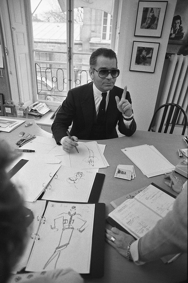 Karl Lagerfeld's first year at Chanel