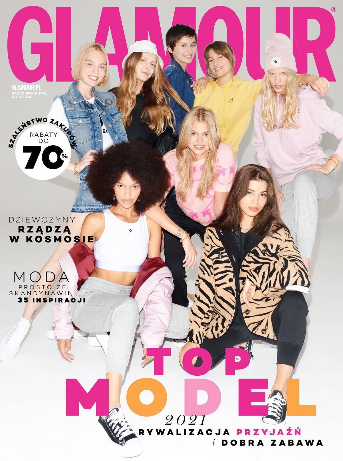 Top Model 10: tak zgranej ekipy w Top Model jeszcze nie było. Zobaczcie efekty sesji okładkowej Glamour!