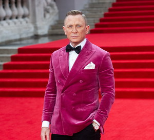 Daniel Craig na premierze „Nie czas umierać”